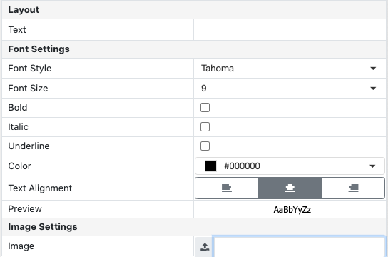 Layout point web properties